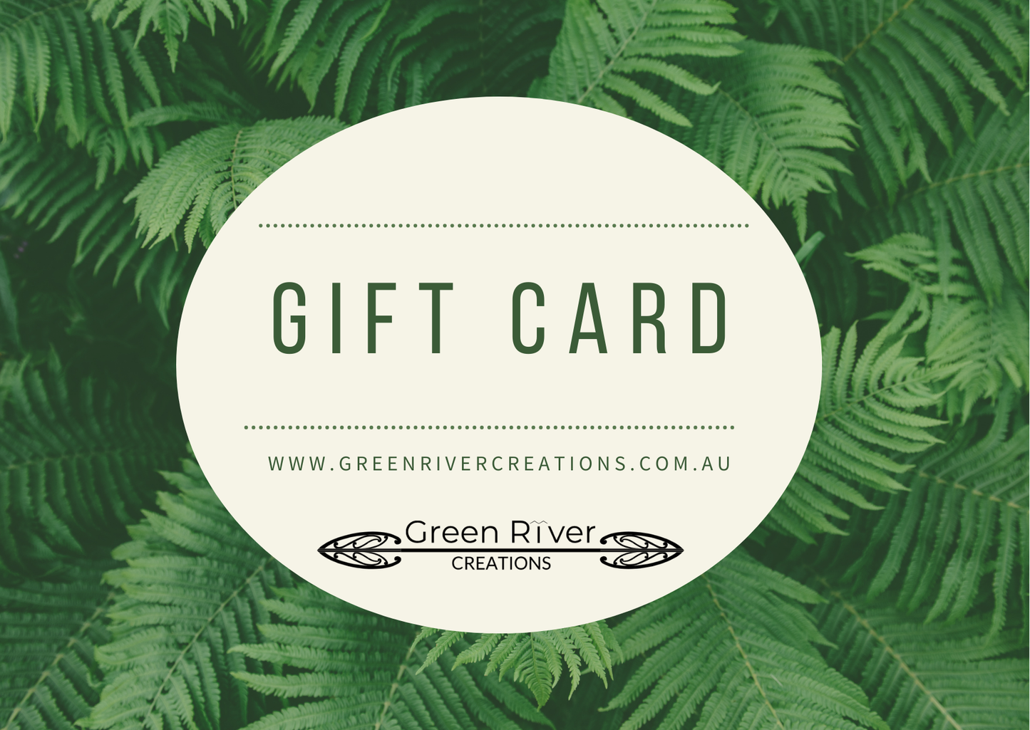Green River Creations Gift Card